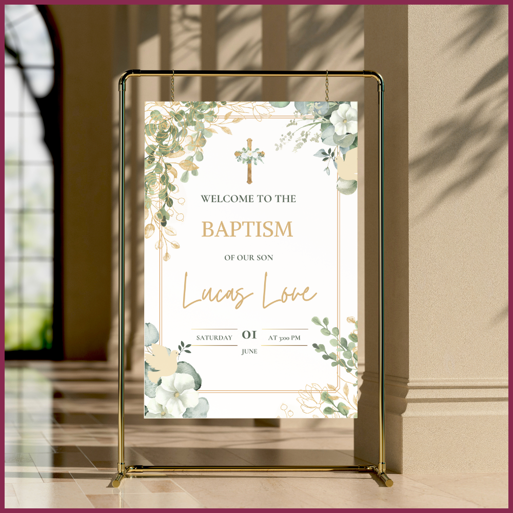 Custom Welcome Sign Design