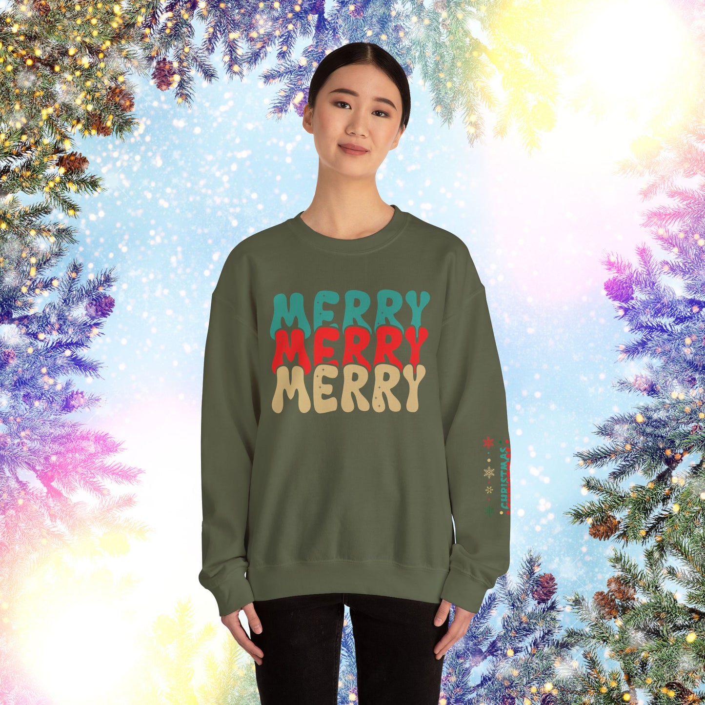 Christmas Unisex Sweatshirt - Merry Christmas