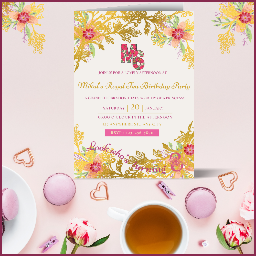 Customizable Invitation Template One