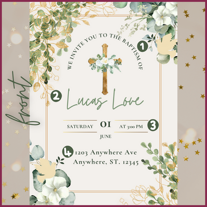 Customizable Invitation Template Three