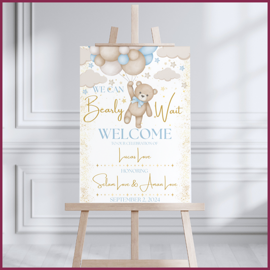 Customizable Welcome Sign Template One