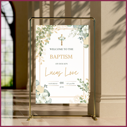 Custom Welcome Sign Design